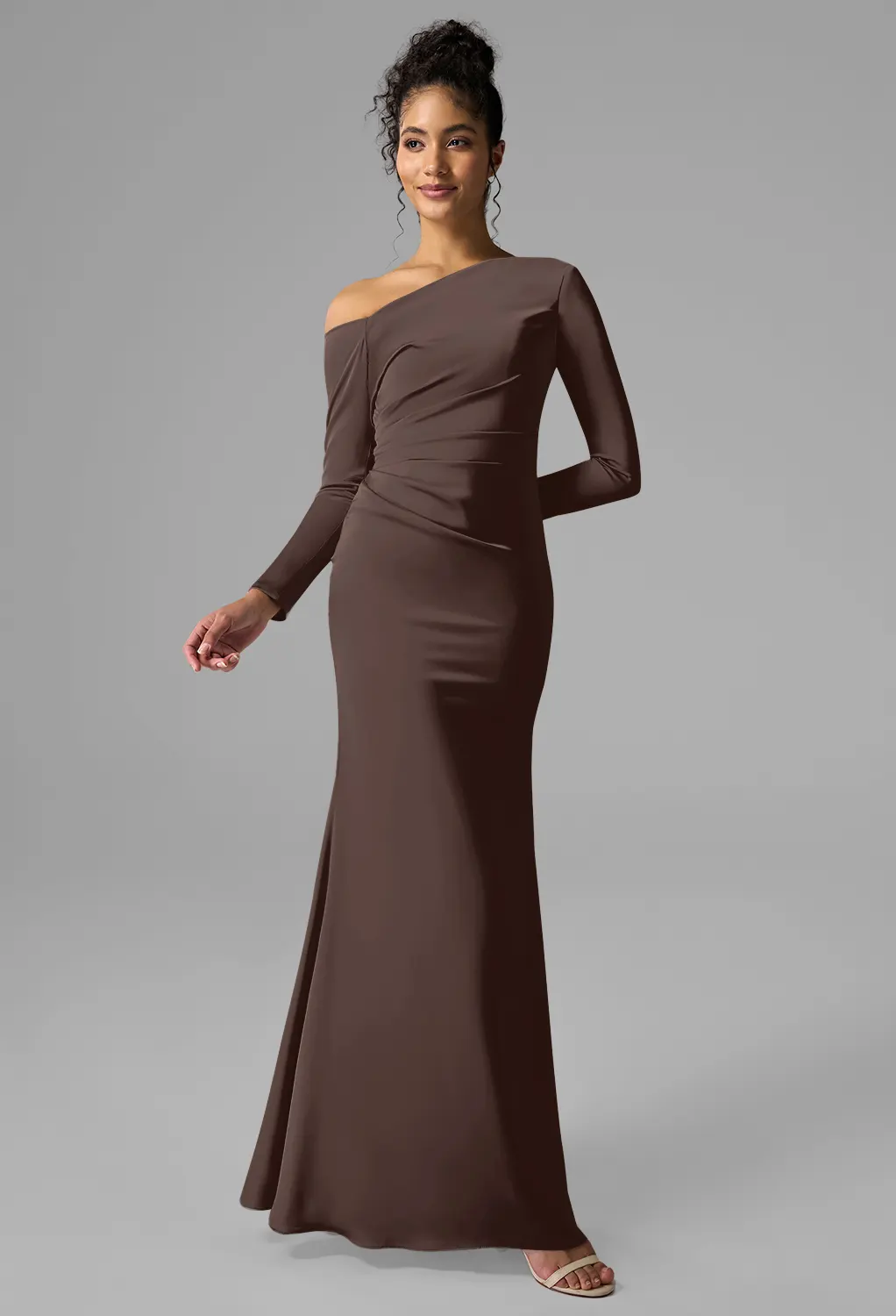 AW Anya Seal Brown  Bridesmaid Dresses